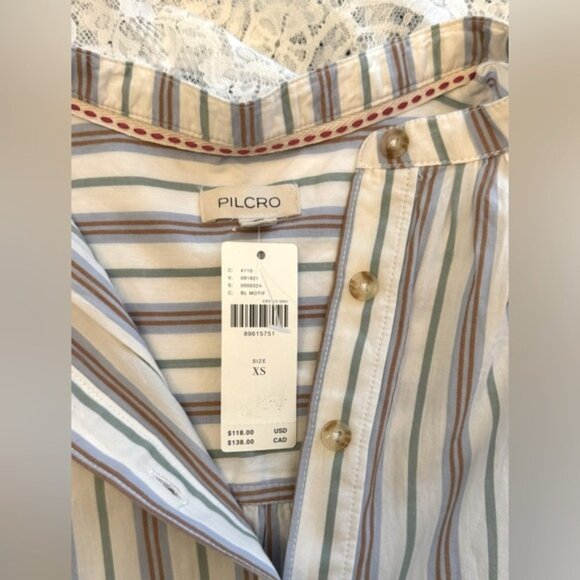 NWT Size XS Pilcro LongSleeve Lacey Tunic Top - Picture 16 of 16